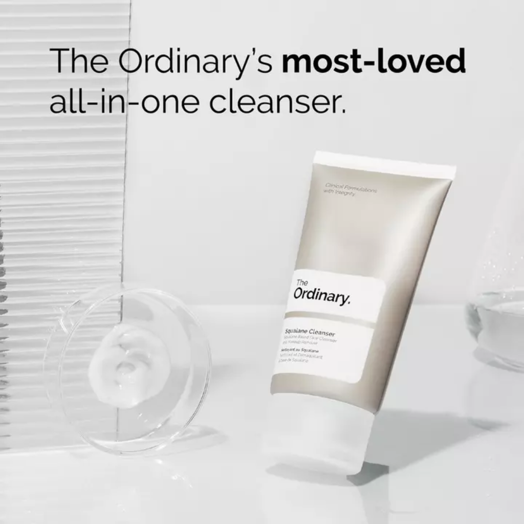 THE ORDINARY SQUALANE JABÓN FACIAL PARA UNA LIMPIEZA SUAVE Y EFICAZ - Tu Shopper Beauty 