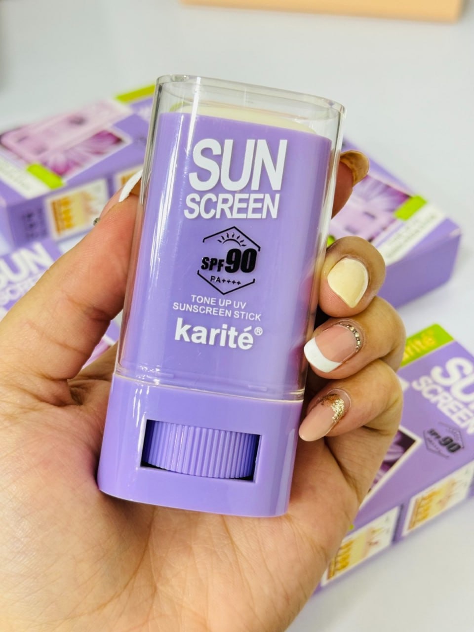 PROTECTOR SOLAR EN STICK SPF90 KARITÉ  MÁXIMA PROTECCIÓN - Tu Shopper Beauty 