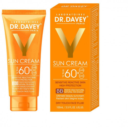 SPRAY HIDRATANTE ALOE VERA Y PROTECTOR SOLAR CON COLOR DR. DAVEY SPF 60 - Tu Shopper Beauty 