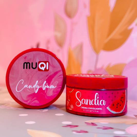 EXFOLIANTE COPORAL MUQUI PARA UNA PIEL SUAVE Y SENSUAL