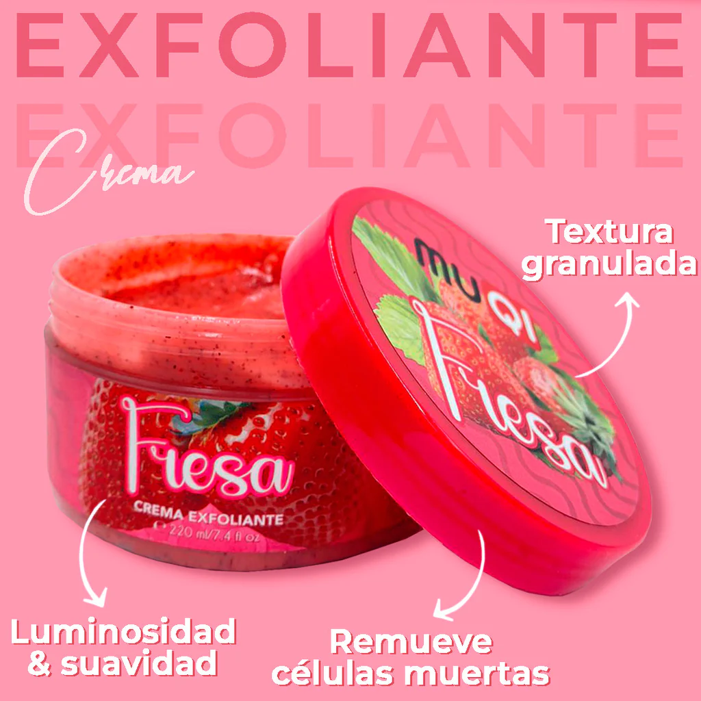 EXFOLIANTE COPORAL MUQUI PARA UNA PIEL SUAVE Y SENSUAL - Tu Shopper Beauty 